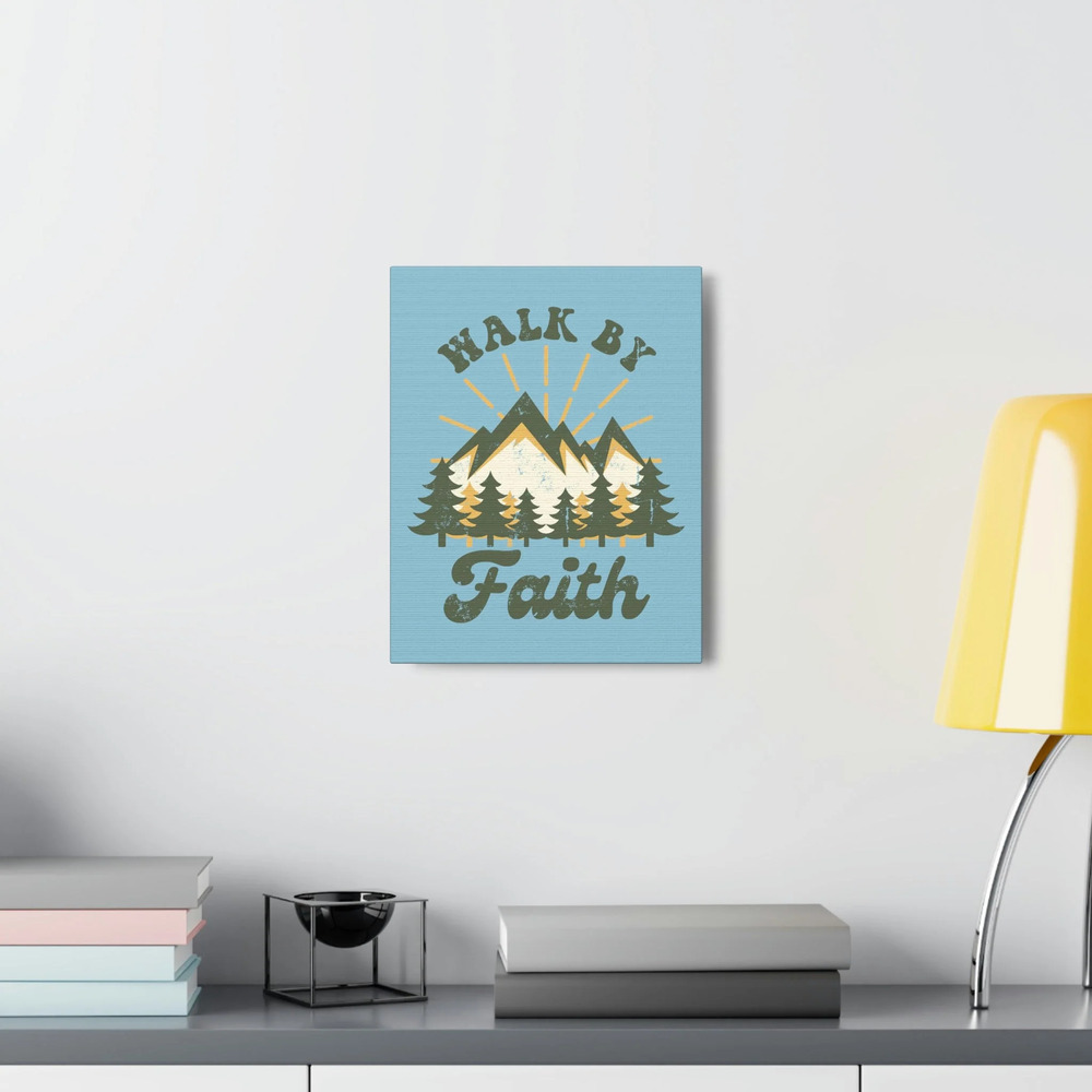 Scripture Walls Walk By Faith 2 Corinthians 5:7 Mountain Rays Ready to Hang
